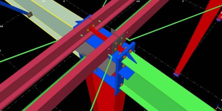 Pórticos simétricos de acero para la construcción galpón de gran luz.