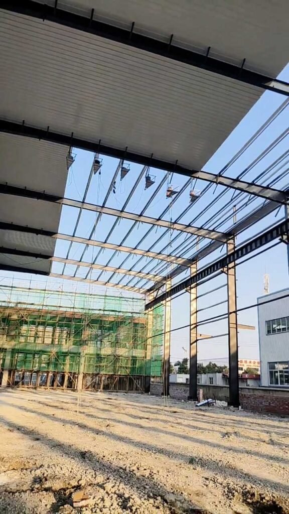 steel construction solutions turnkey warehouse project