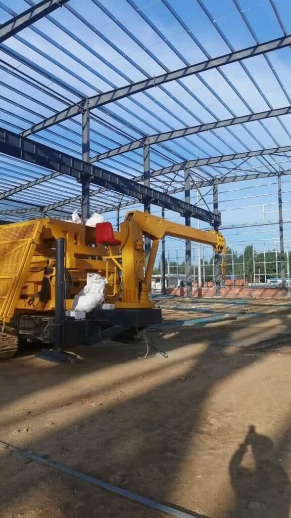 Estructura metálica industrial de alta resistencia para proyectos en Perú.