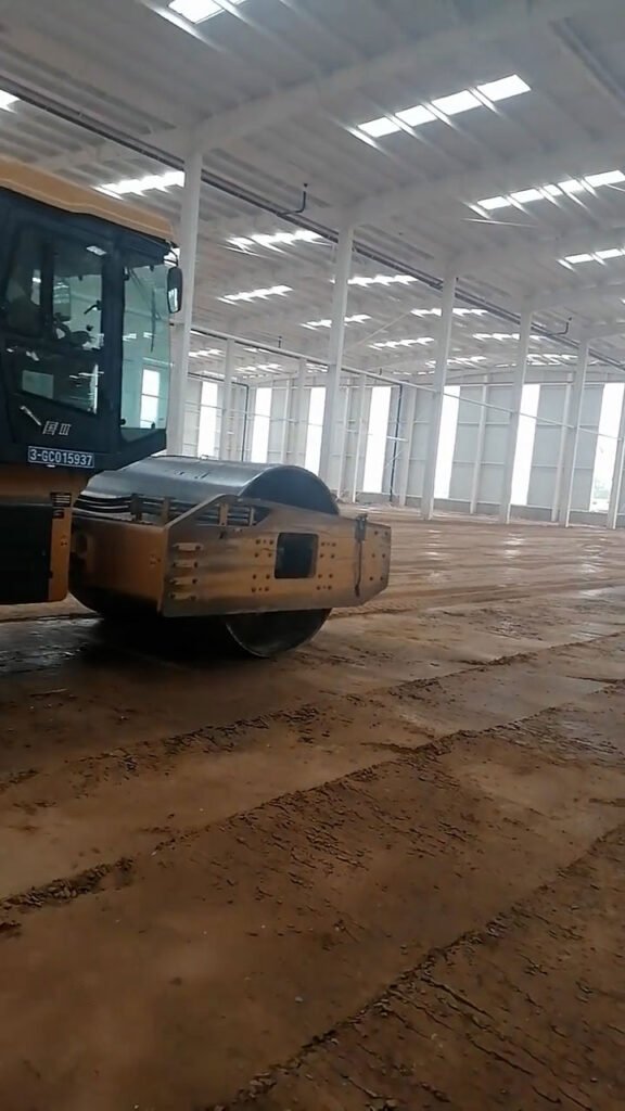 industrial warehouse manufacturer foundation compaction