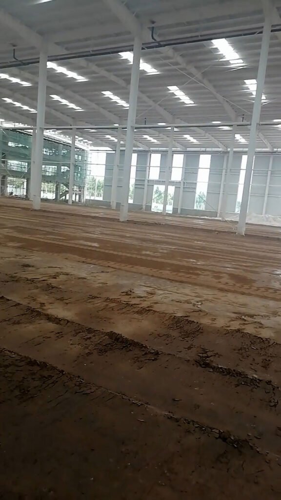 large span warehouse manufacturer interior steel structure