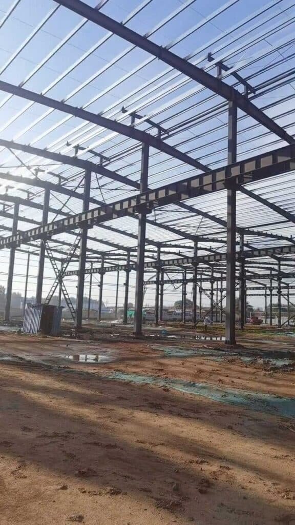 Precio de construcción metálica competitiva para la industria peruana.