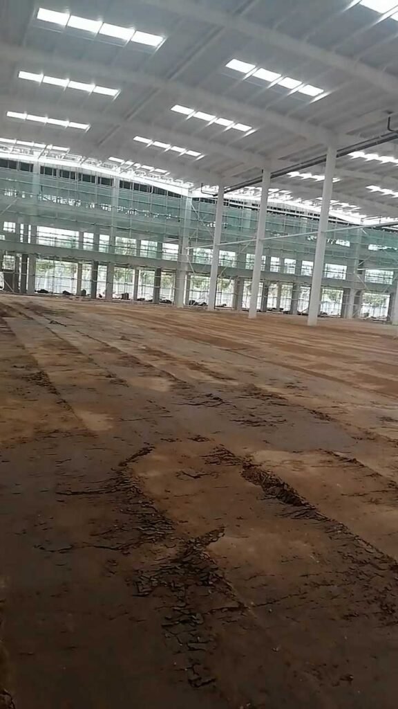 prefabricated warehouse supplier multi span mezzanine