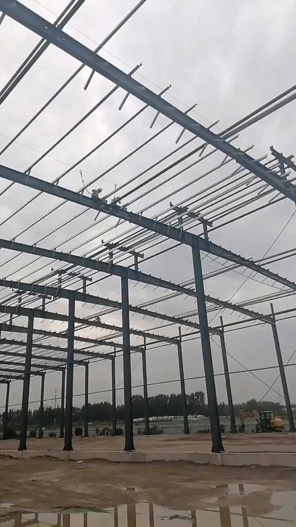 steel structure export china heavy duty framing
