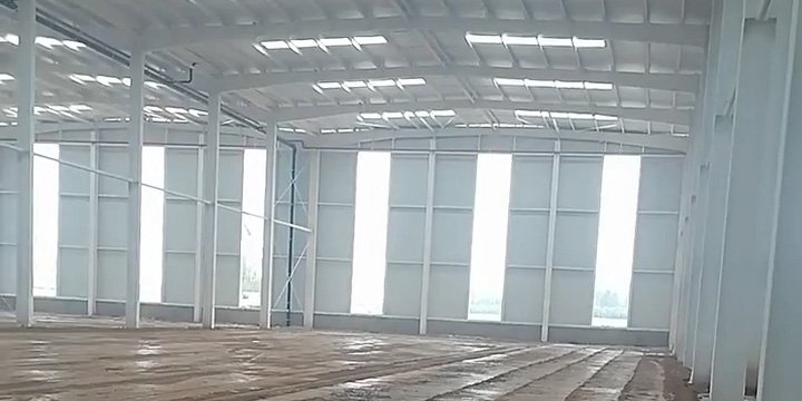 warehouse building factory wall cladding girts